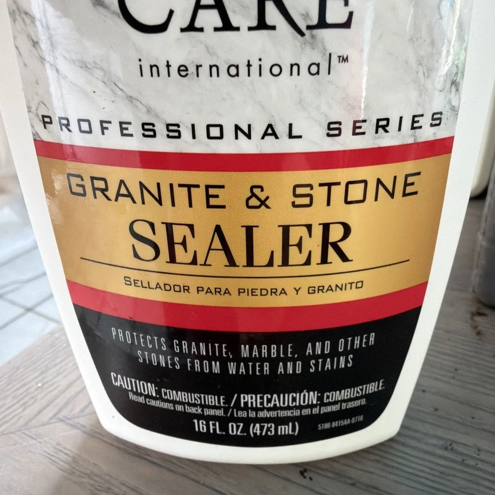Stone Care International 16 Oz‎ Granite Marble Quartz Penetrating Sealer. NEW